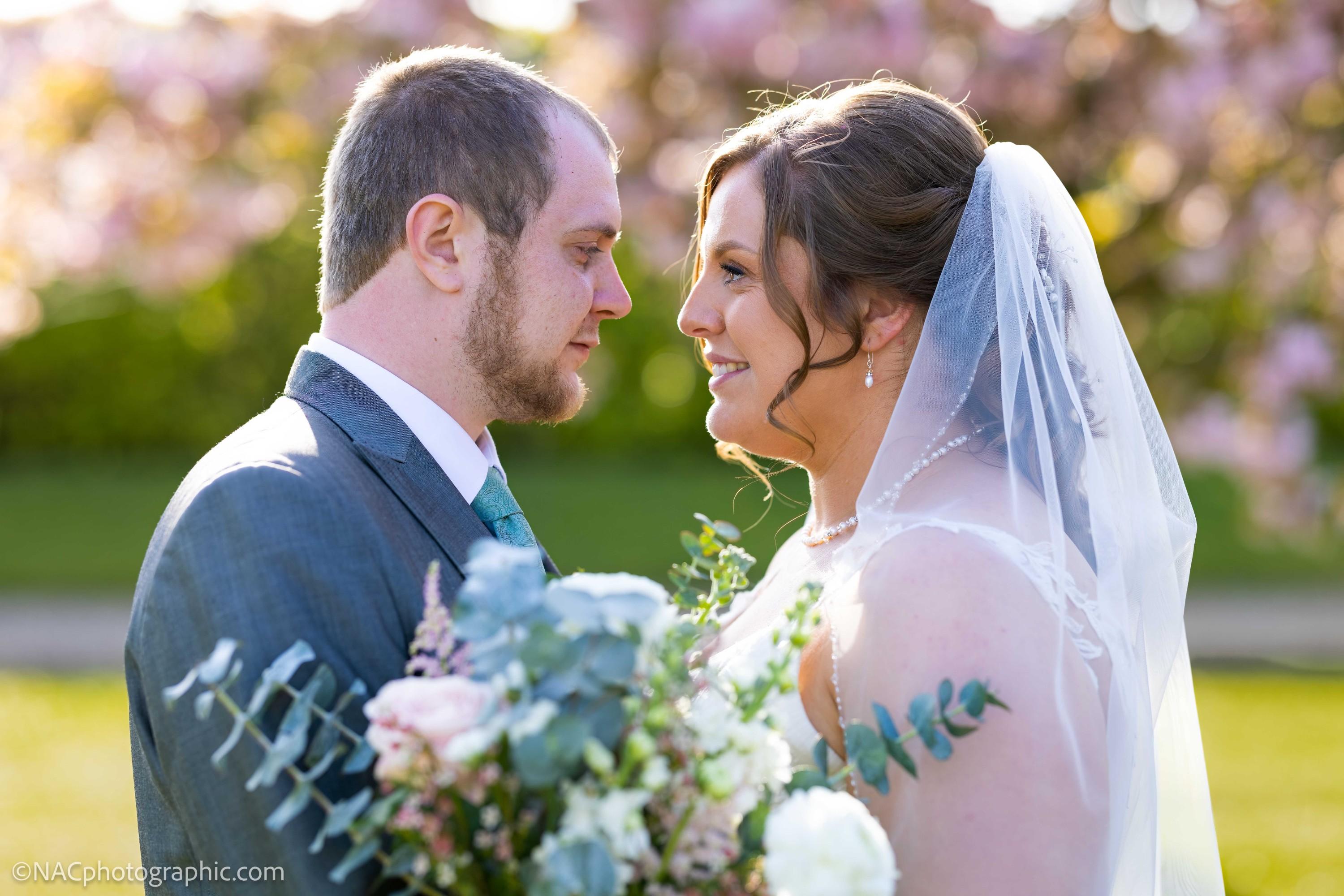 Cherry blossom wedding at High Grosvenor House, wedding venue